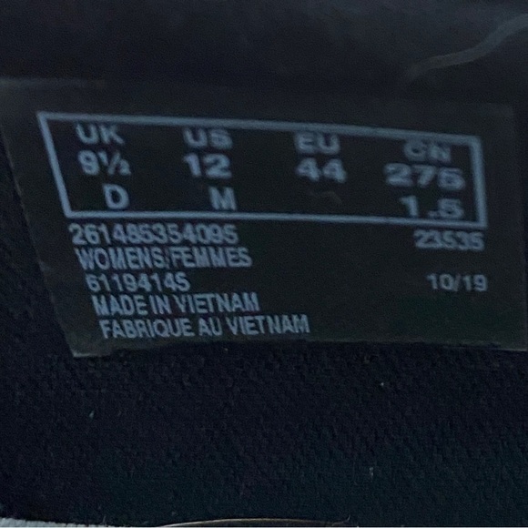 Clark’s Black Sillian Paz Slip on Comfort Walking Loafer Shoes, Women’s Size 12 - Picture 10 of 10